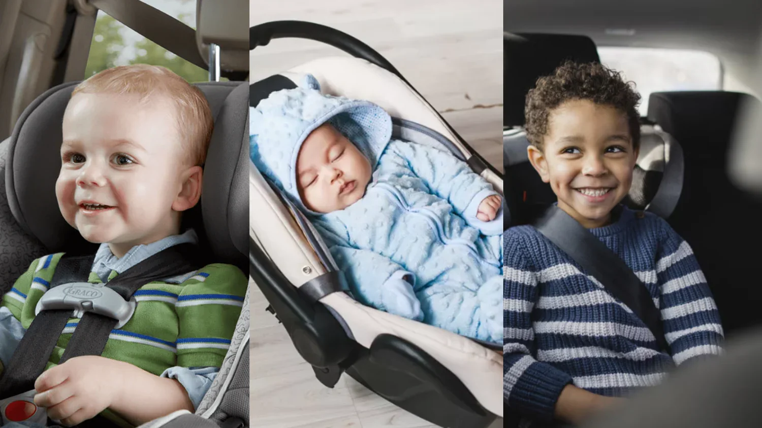 Cadeirinha infantil no carro: qual usar em cada idade da criança