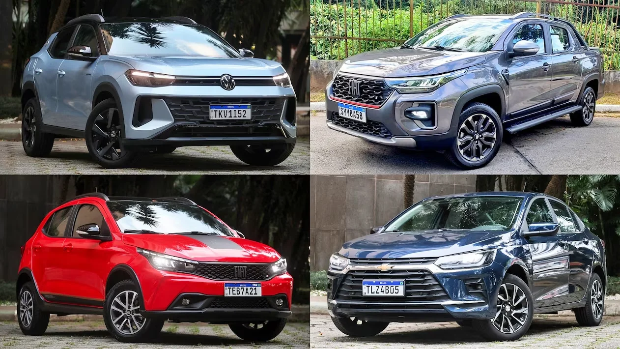 Carros mais vendidos em abril: ranking atualizado mostra os favoritos do Brasil